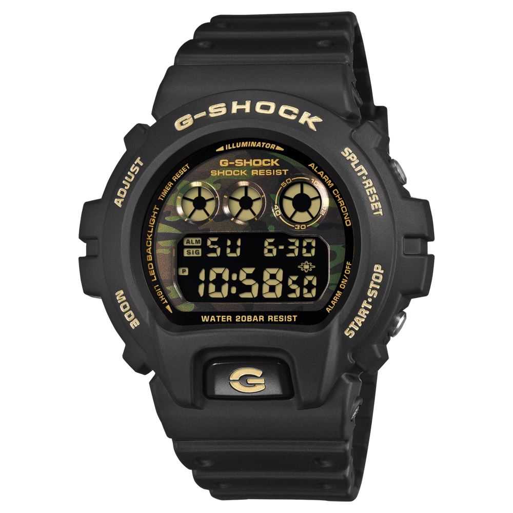 Đồng hồ G-Shock 50 mm Nam DW-6900CF-1DR Màu Đen