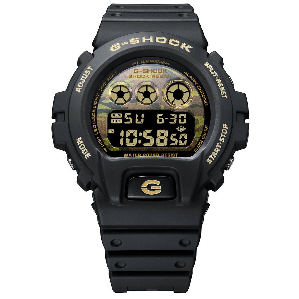 Đồng hồ G-Shock 50 mm Nam DW-6900CF-1DR Màu Đen