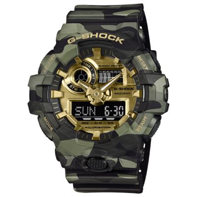 Đồng hồ G-Shock 53.4 mm Nam GA-700CMG-3ADR