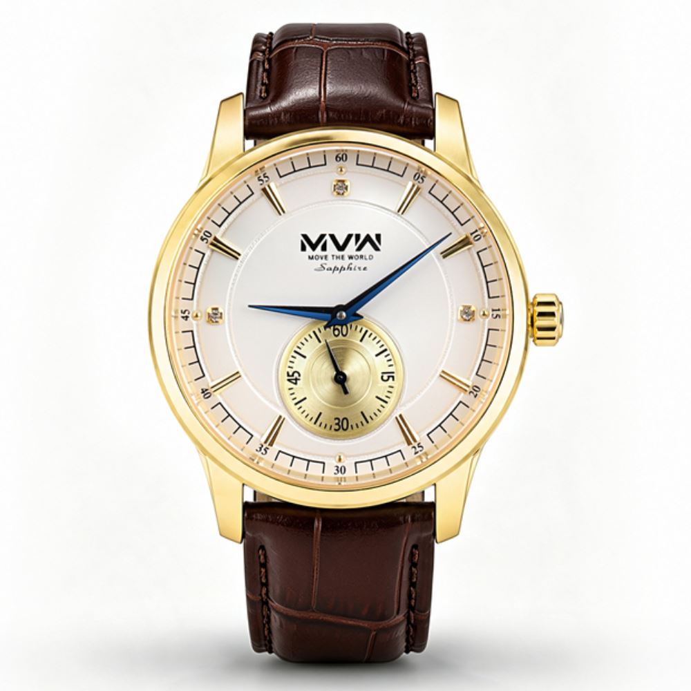 Đồng hồ MVW 41 mm Nam ML048-01NR Màu Nâu