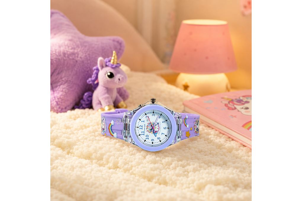 Đồng Hồ Smile Kid 38 mm Trẻ Em SL253-05 Màu Tím
