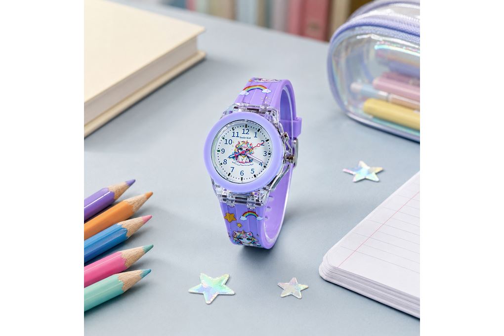 Đồng Hồ Smile Kid 38 mm Trẻ Em SL253-05 Màu Tím