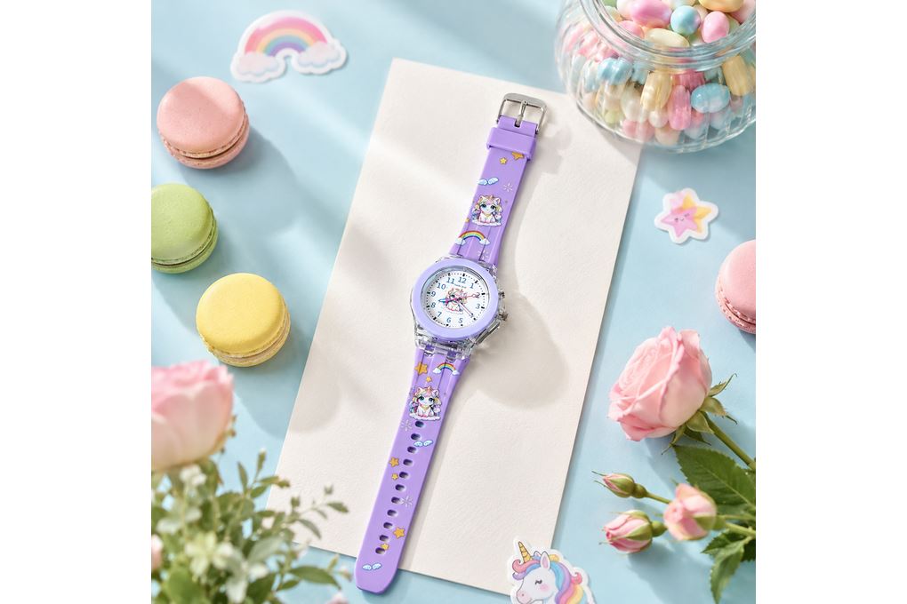 Đồng Hồ Smile Kid 38 mm Trẻ Em SL253-05 Màu Tím