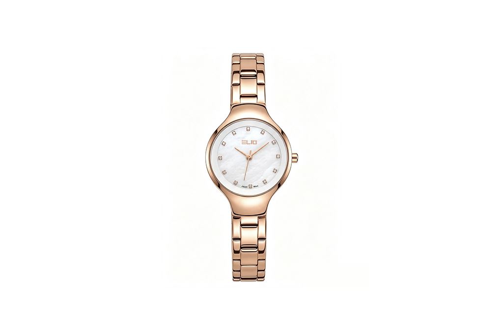 Đồng Hồ Elio Elegant 30.5 mm Nữ ES317-02 Màu Vàng Hồng