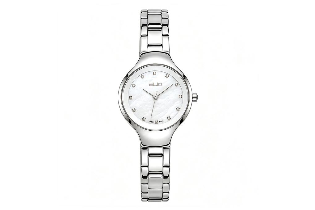 Đồng Hồ Elio Elegant 30.5 mm Nữ ES317-01 Màu Bạc