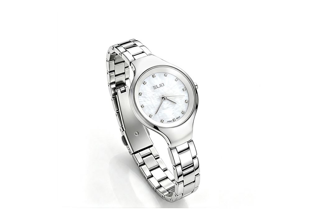 Đồng Hồ Elio Elegant 30.5 mm Nữ ES317-01 Màu Bạc
