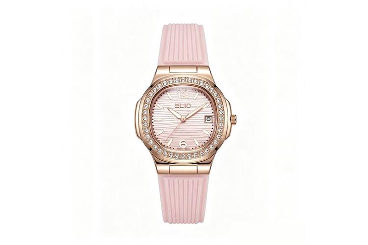 Đồng Hồ Elio Elegant 32 mm Nữ ES184-04 Màu Hồng