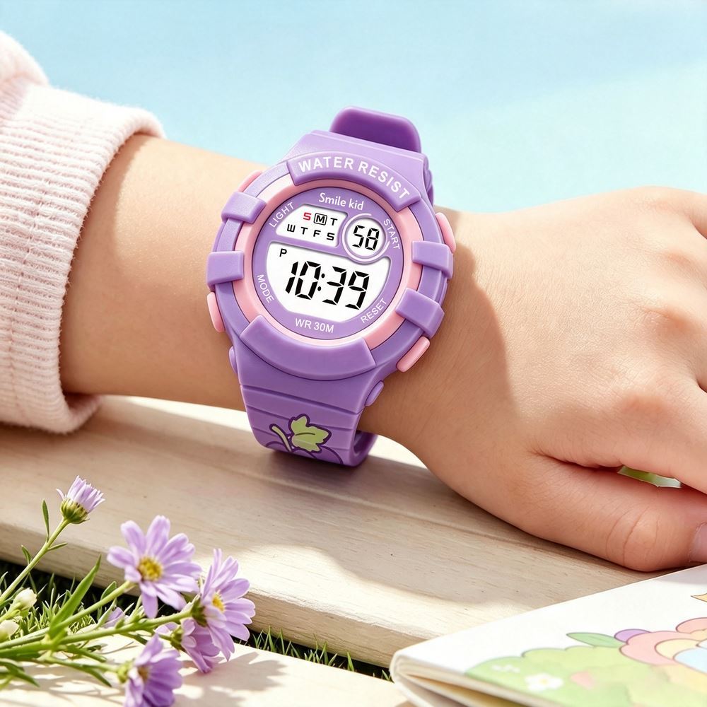 Đồng hồ Smile Kid 34 mm Trẻ em SL163-10 Màu Tím