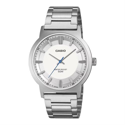 Đồng hồ Casio 38 mm Nam MTP-B220D-7AVDF Màu Bạc