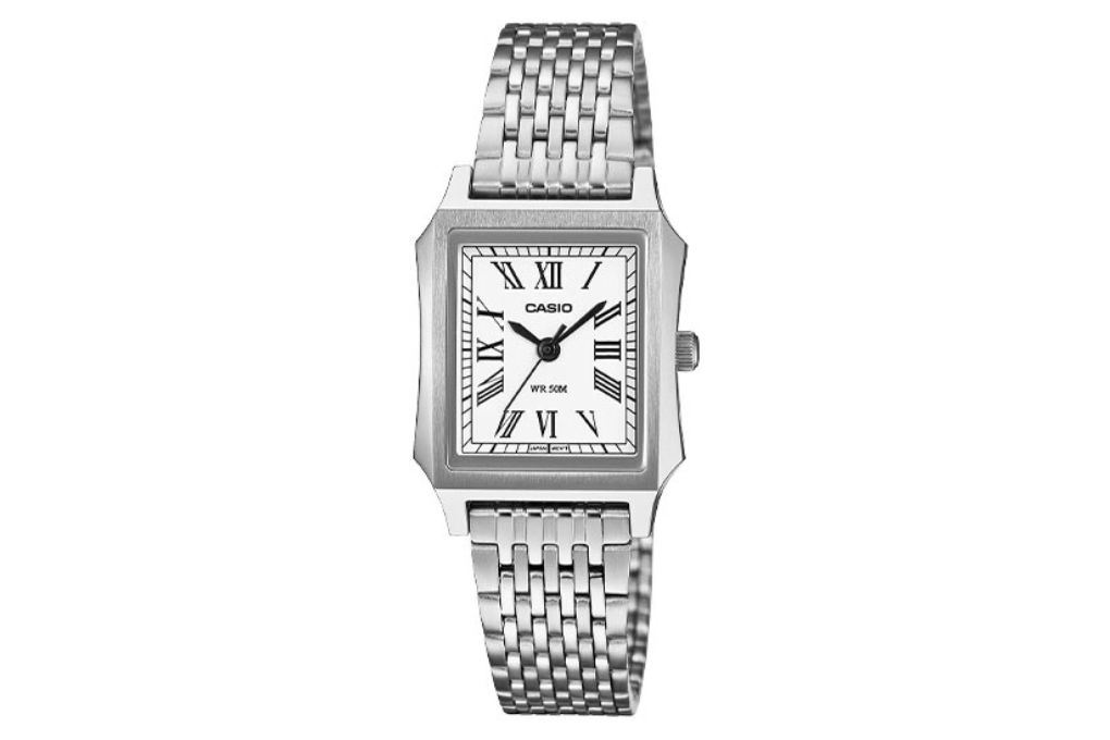 Đồng hồ Casio 23.5 mm Nữ LTP-B190D-7BVDF Màu Bạc