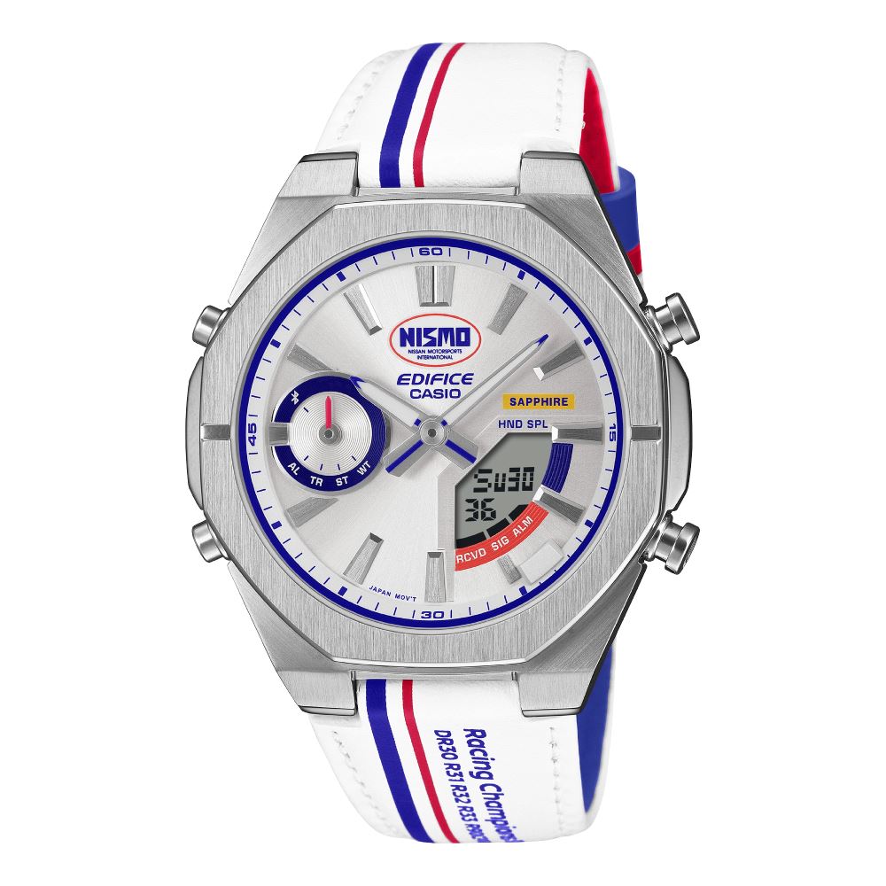 Đồng hồ Edifice Casio 43 mm Nam ECB-S10NIS-7ADR Màu Trắng