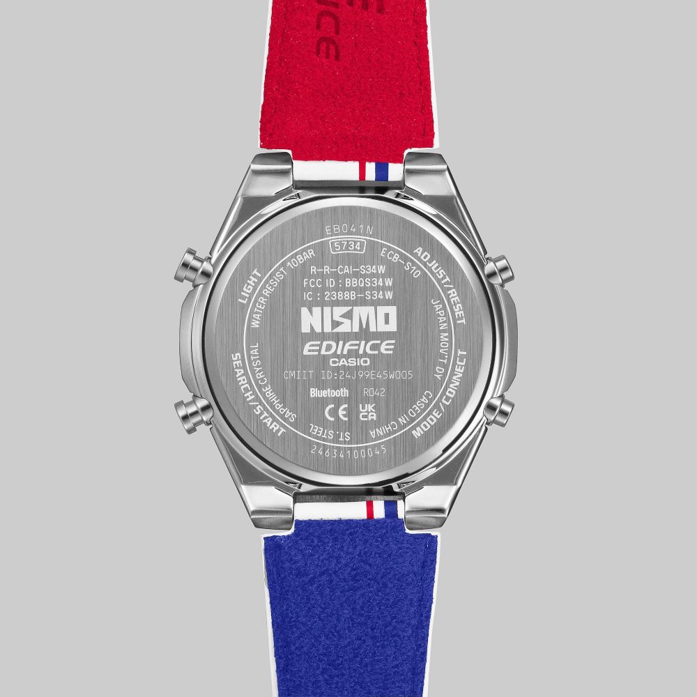 Đồng hồ Edifice Casio 43 mm Nam ECB-S10NIS-7ADR Màu Trắng