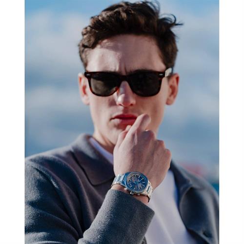 Đồng hồ Edifice Casio 39.5 mm Nam EQB-1300D-5ADF Màu Bạc