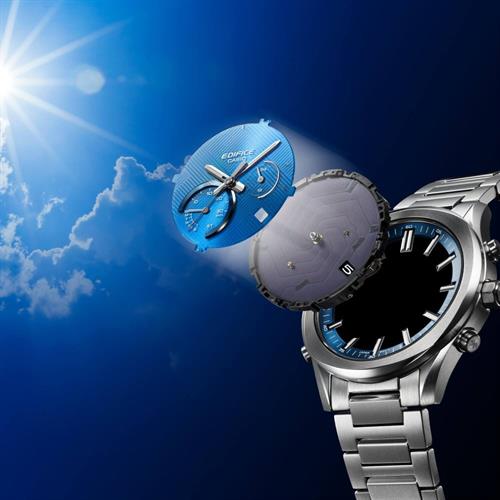 Đồng hồ Edifice Casio 39.5 mm Nam EQB-1300D-5ADF Màu Bạc