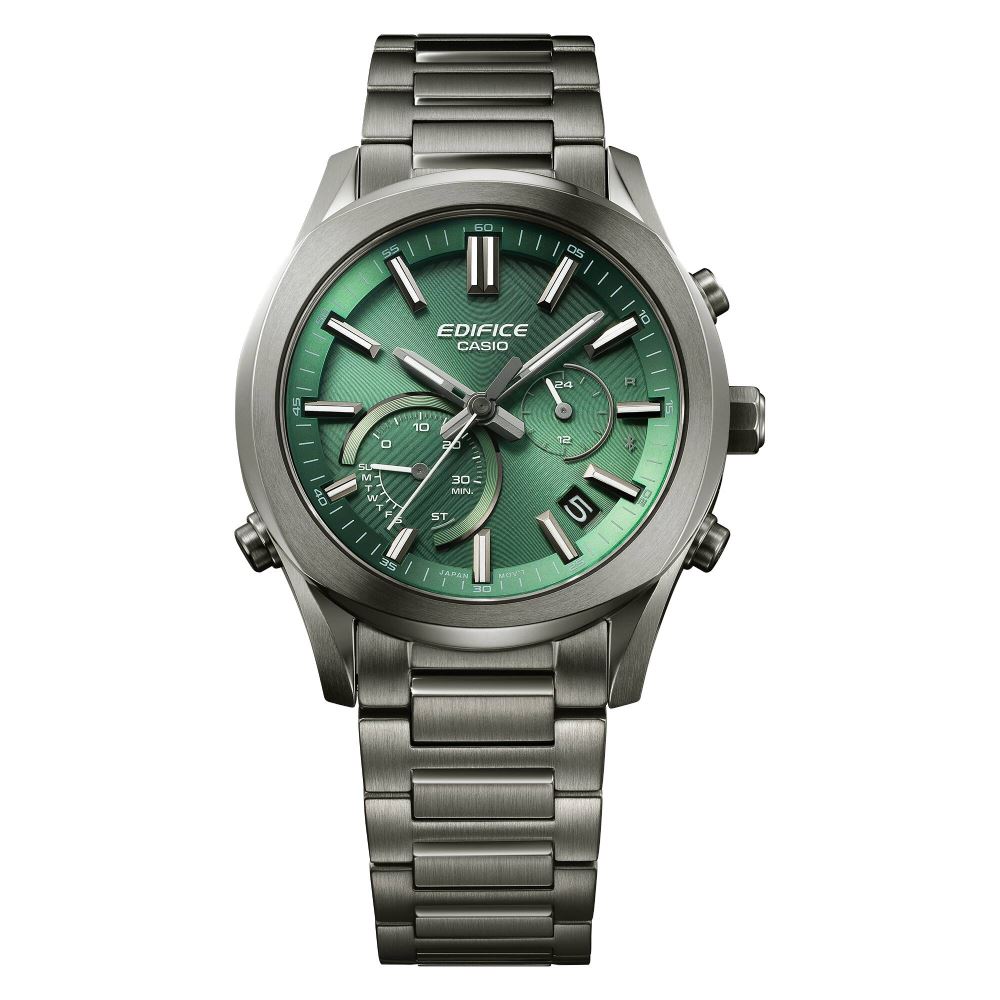 Đồng hồ Edifice Casio 39.5 mm Nam EQB-1300DC-3ADF Màu Xám