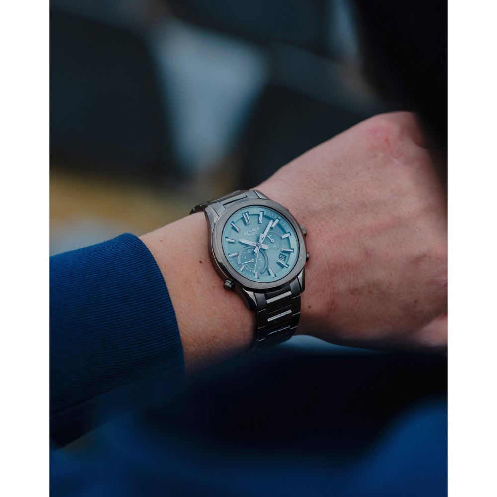Đồng hồ Edifice Casio 39.5 mm Nam EQB-1300DC-3ADF Màu Xám