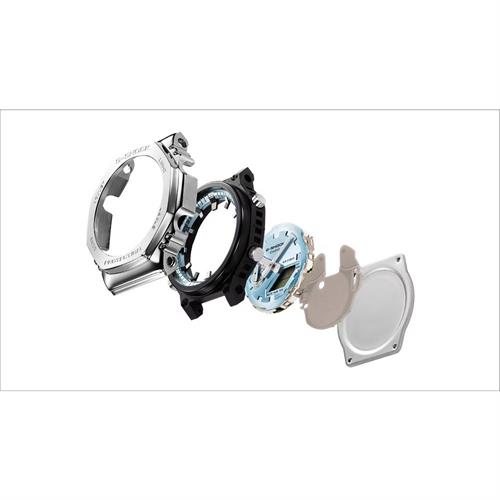 Đồng hồ G-Shock 44.4 mm Nam GM-2110D-2ADR Màu Bạc