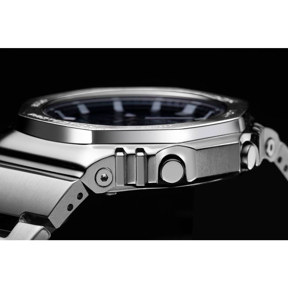 Đồng hồ G-Shock 44.4 mm Nam GM-2110D-2BDR Màu Bạc