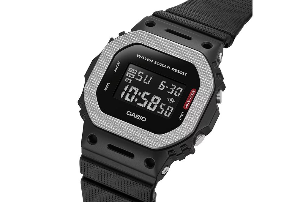 Đồng hồ G-Shock 43.2 mm Nam GM-5600BM-1DR Màu Đen