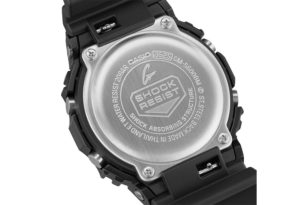 Đồng hồ G-Shock 43.2 mm Nam GM-5600BM-1DR Màu Đen