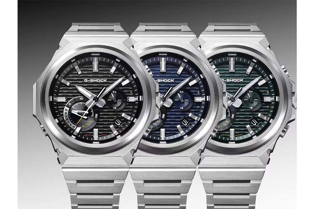 Đồng hồ G-Shock 44.2 mm Nam GST-B1000D-1ADR Màu Bạc