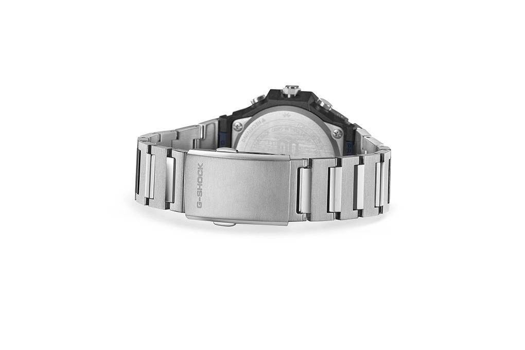 Đồng hồ G-Shock 44.2 mm Nam GST-B1000D-2ADR Màu Bạc