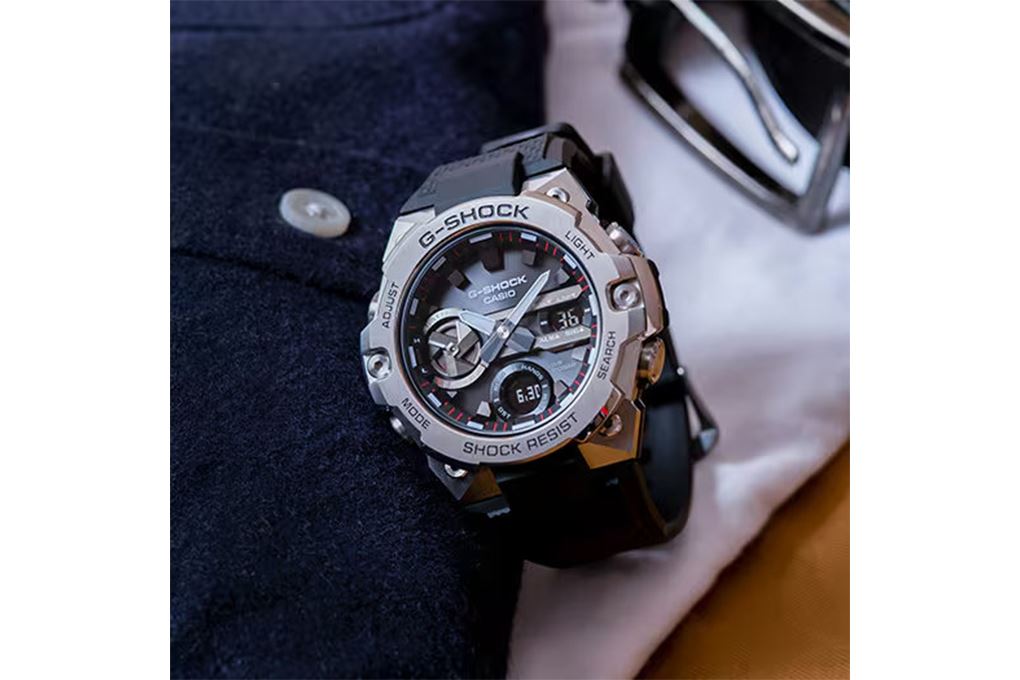Đồng hồ G-Shock 49.6 mm Nam GST-B400-1ADR Màu Đen