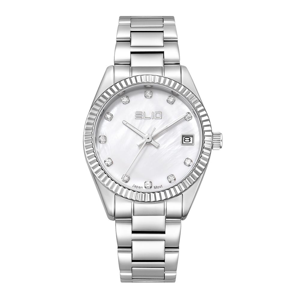 Đồng hồ Elio Elegant Lady 32 mm Nữ ES318-02 Màu Bạc