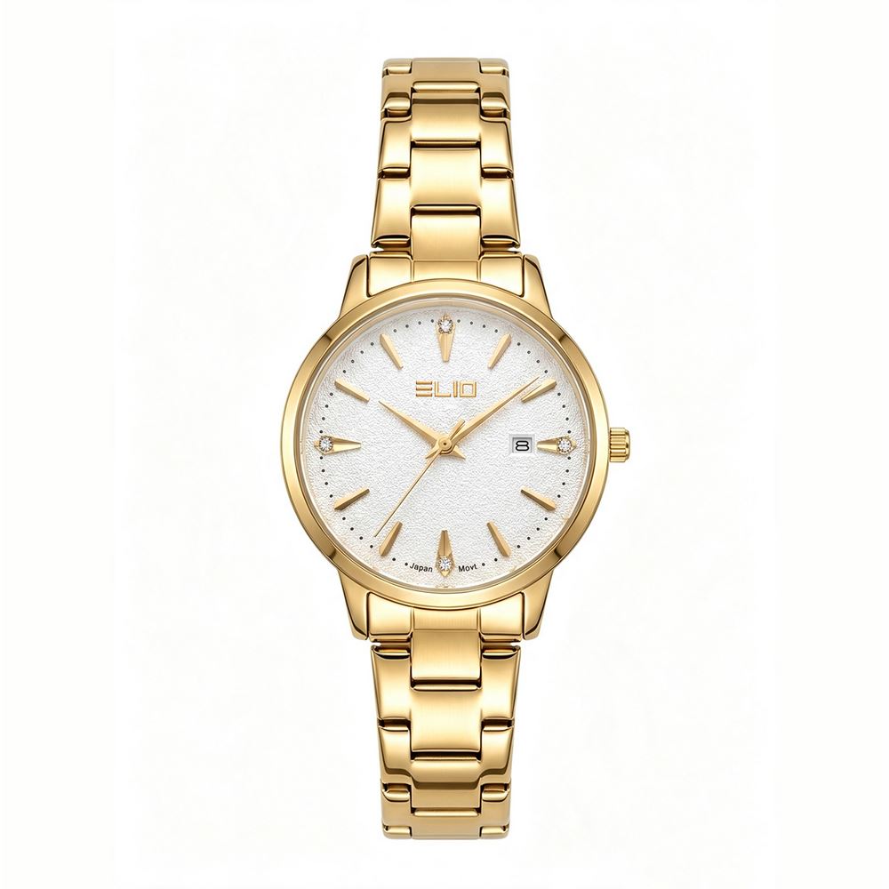Đồng hồ Elio Classic 30 mm Nữ ES321-01 Màu Vàng