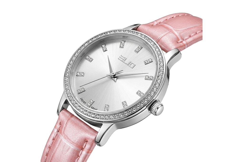 Đồng hồ Elio Elegant Lady 30 mm Nữ EL205-03 Màu Hồng