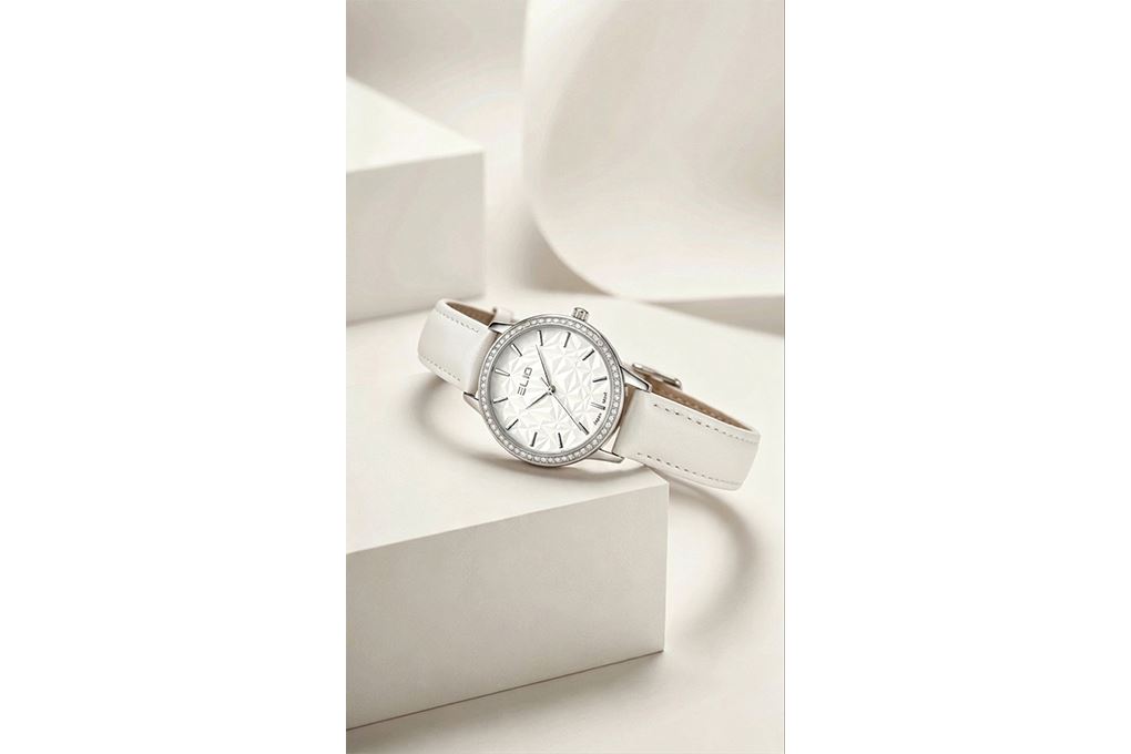 Đồng hồ Elio Elegant Lady 30 mm Nữ EL214-03 Màu Kem