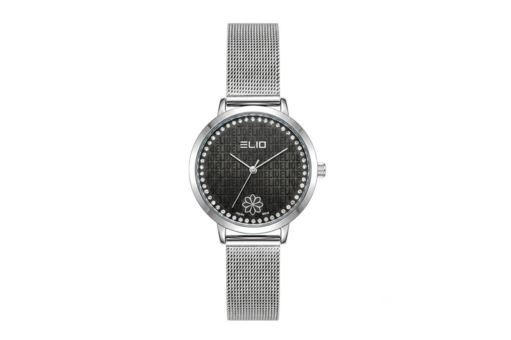 Đồng hồ Elio Elegant Lady 33 mm Nữ ES323-03 Màu Bạc
