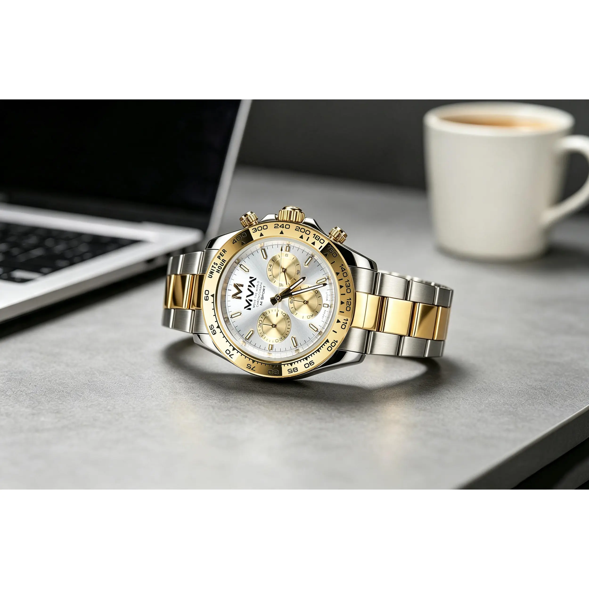 Đồng hồ MVW Sport 40 mm Nam SS5526-04 Màu Màu kết hợp