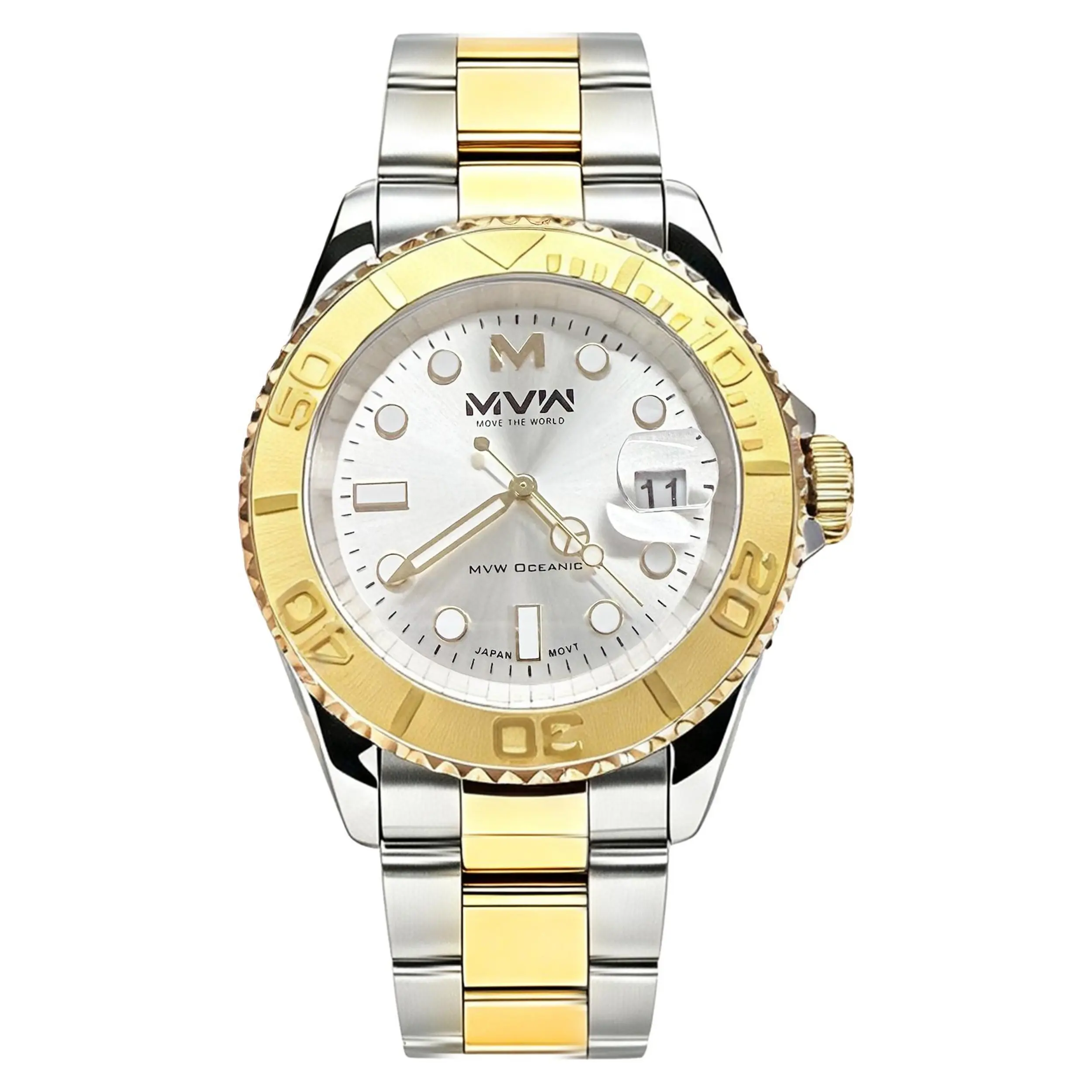 Đồng hồ MVW Oceanic 40.5 mm Nam SS5526-07 Màu Màu kết hợp