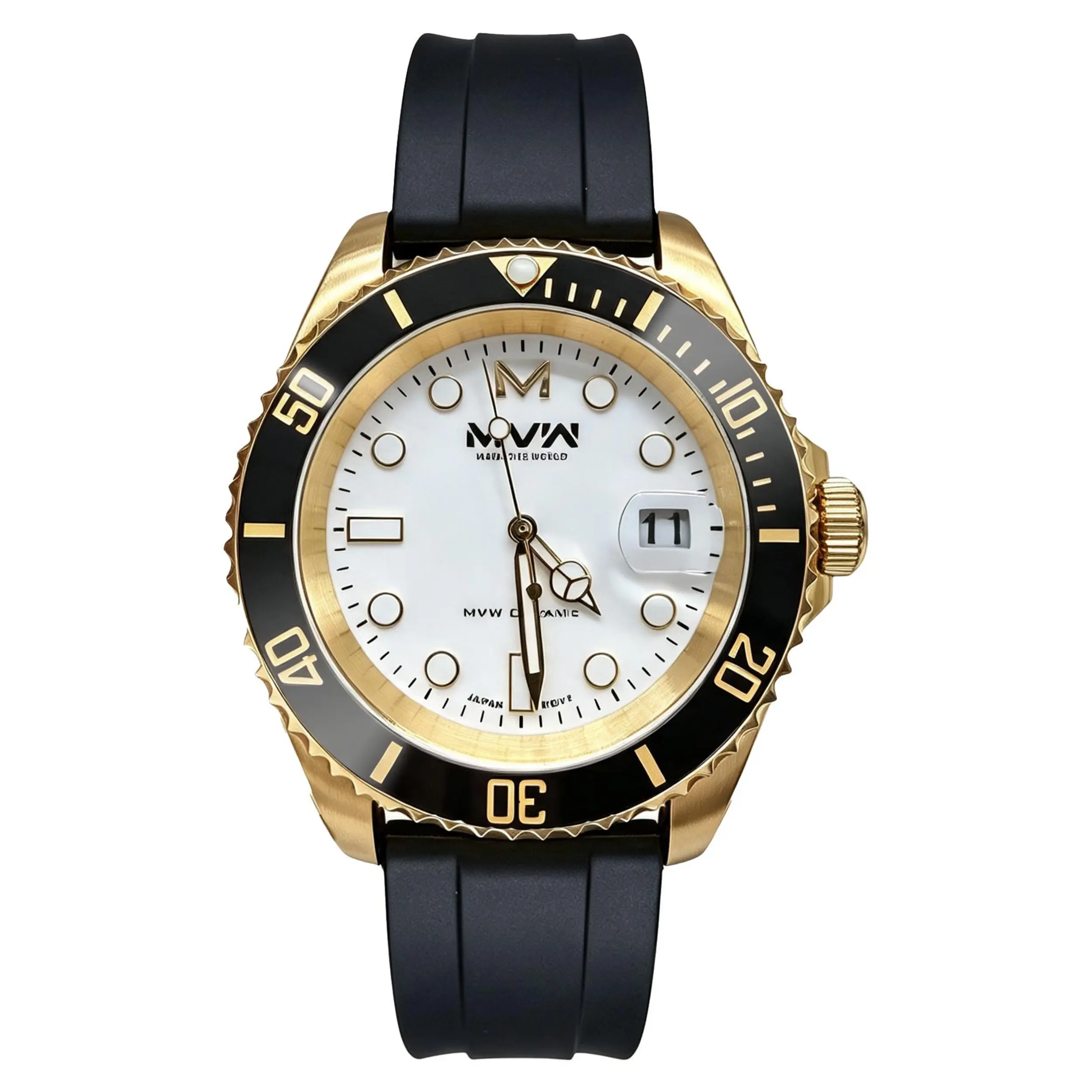 Đồng hồ MVW Oceanic 40.5 mm Nam SL5526-02 Màu Đen