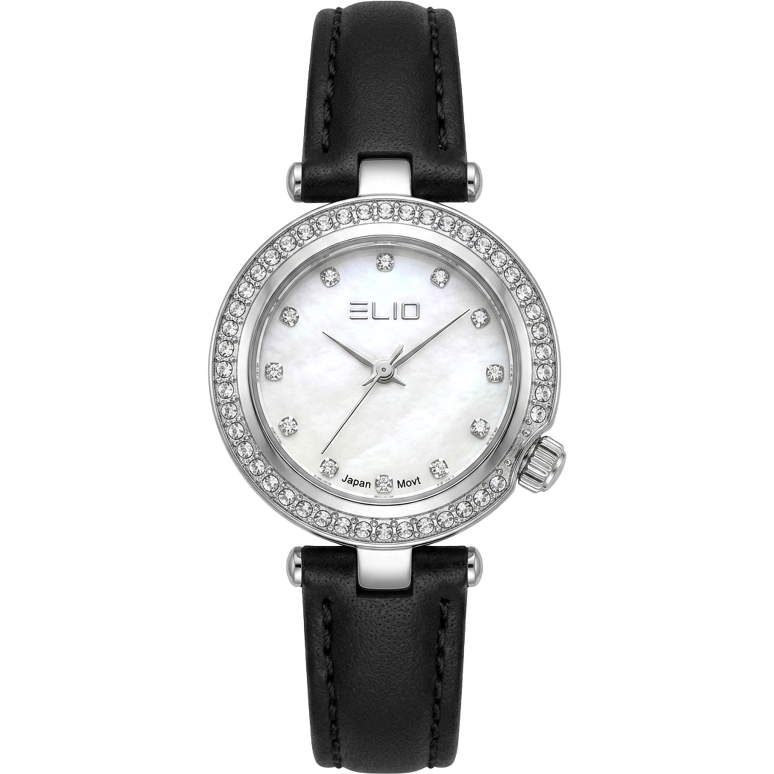Đồng Hồ Elio 30mm Nữ EL201-01 Màu Đen