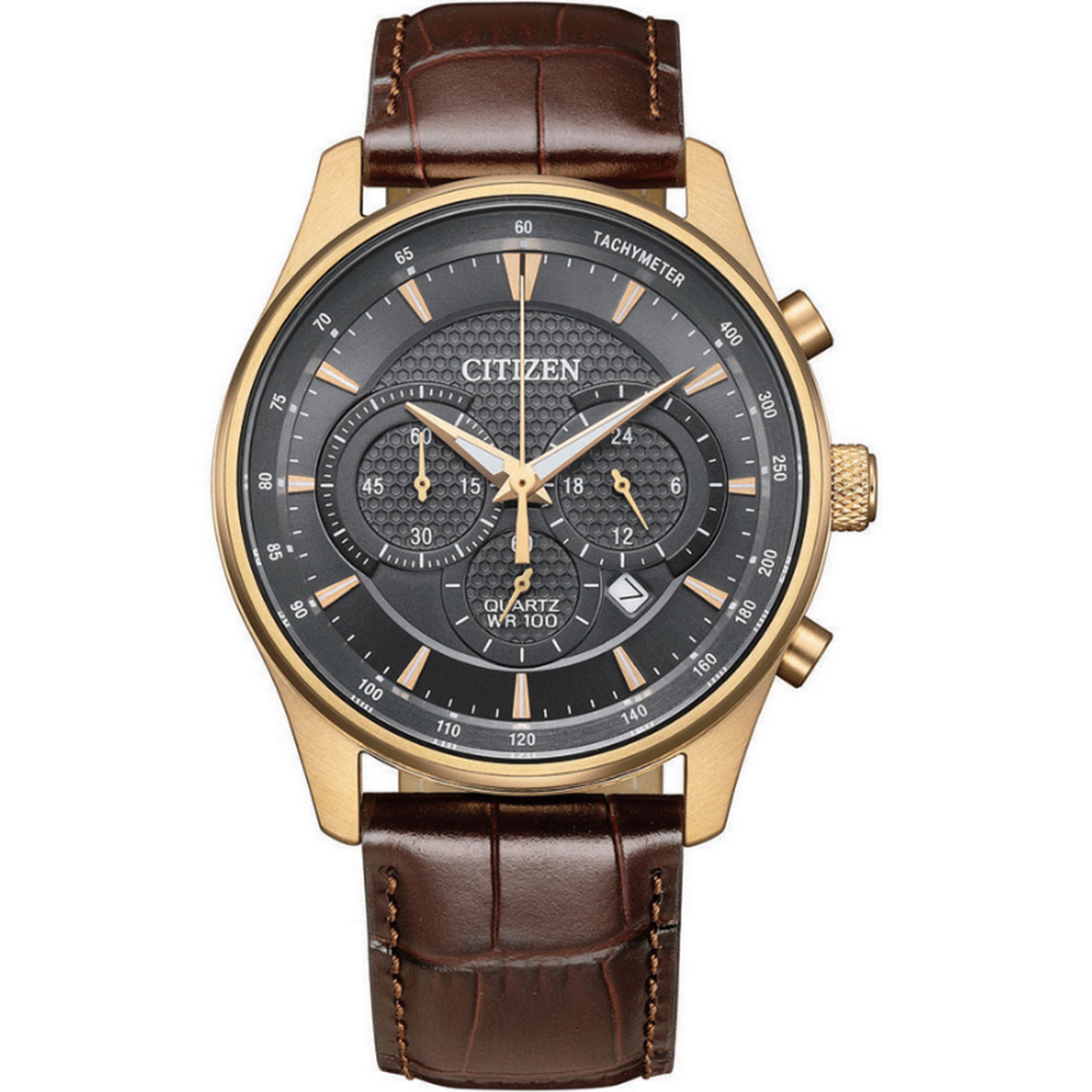 Đồng Hồ Citizen 42 mm Nam AN8193-02H Màu Nâu