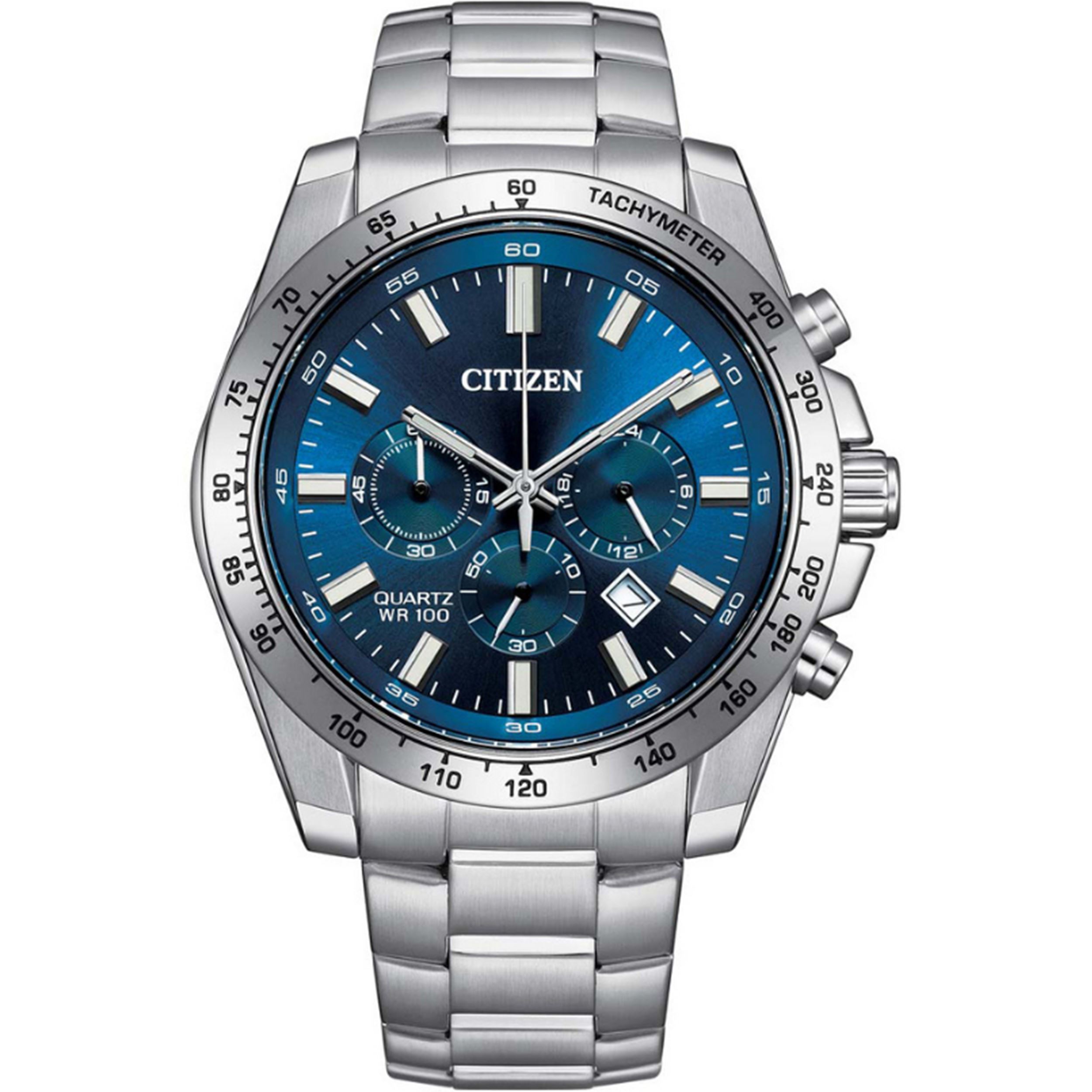Đồng Hồ Citizen 44 mm Nam AN8230-59M Màu Bạc