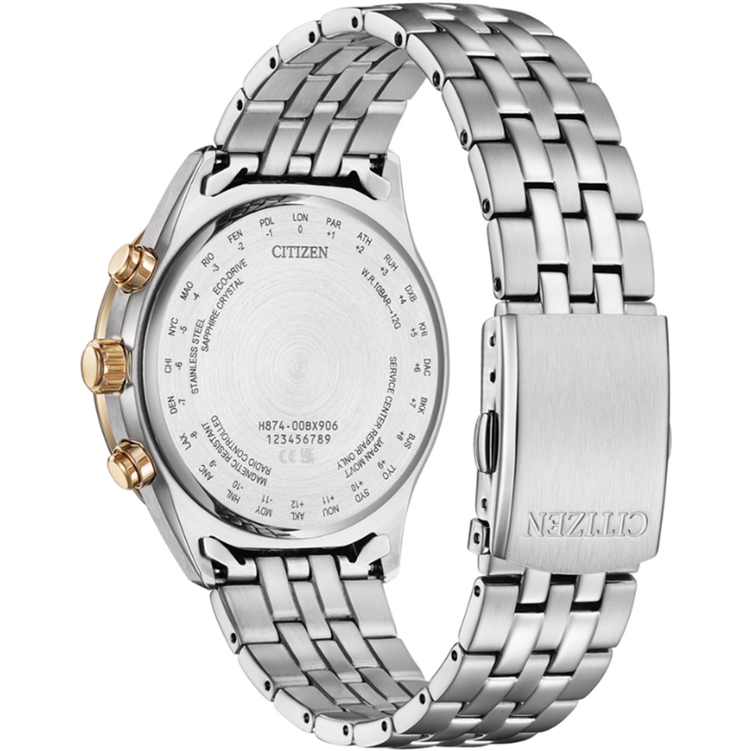 Đồng Hồ Citizen Eco-drive 42 mm Nam BY1034-59A Màu Bạc