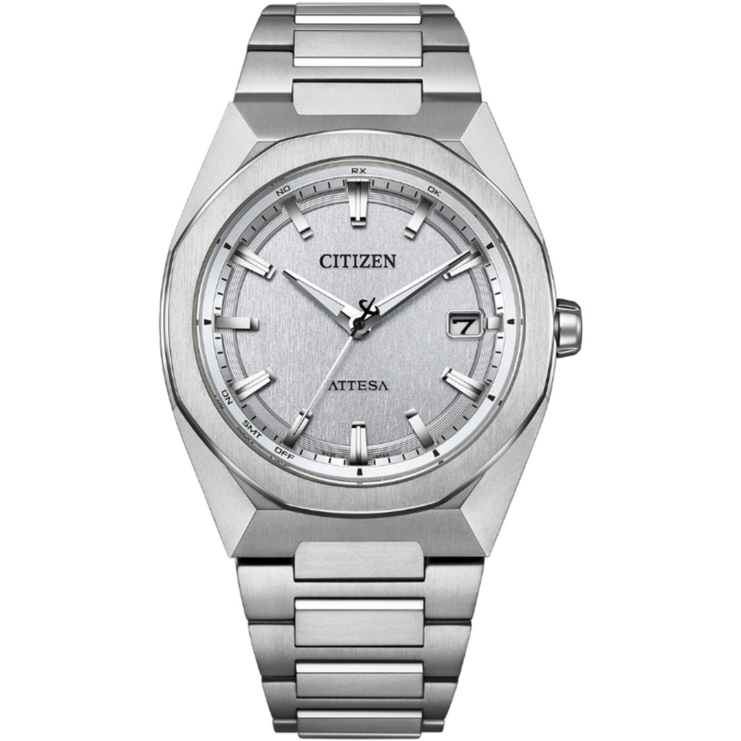 Đồng Hồ Citizen Eco-drive Nam 39mm CB3040-56H Màu Bạc
