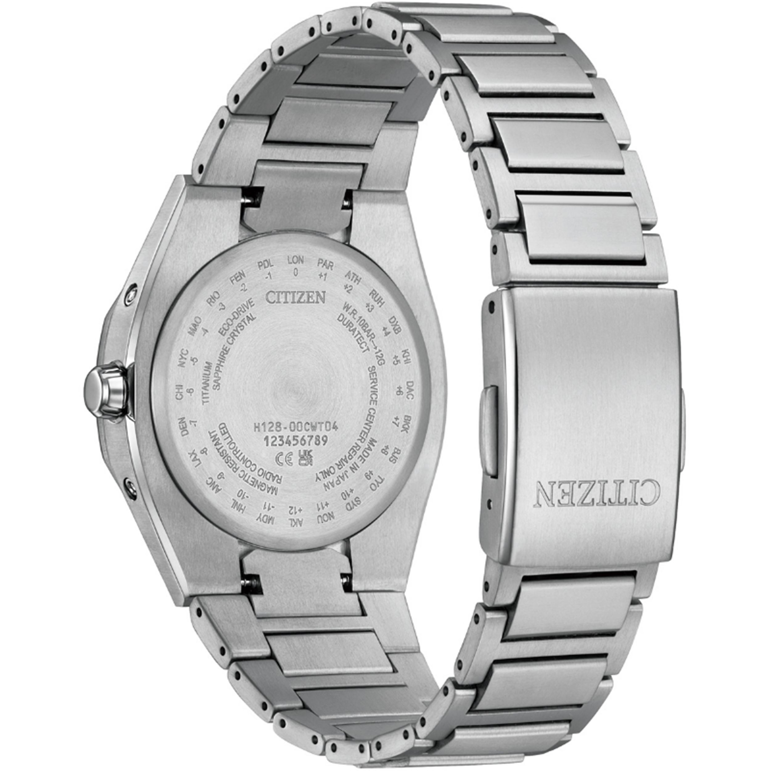 Đồng Hồ Citizen Eco-drive Nam 39mm CB3040-56H Màu Bạc