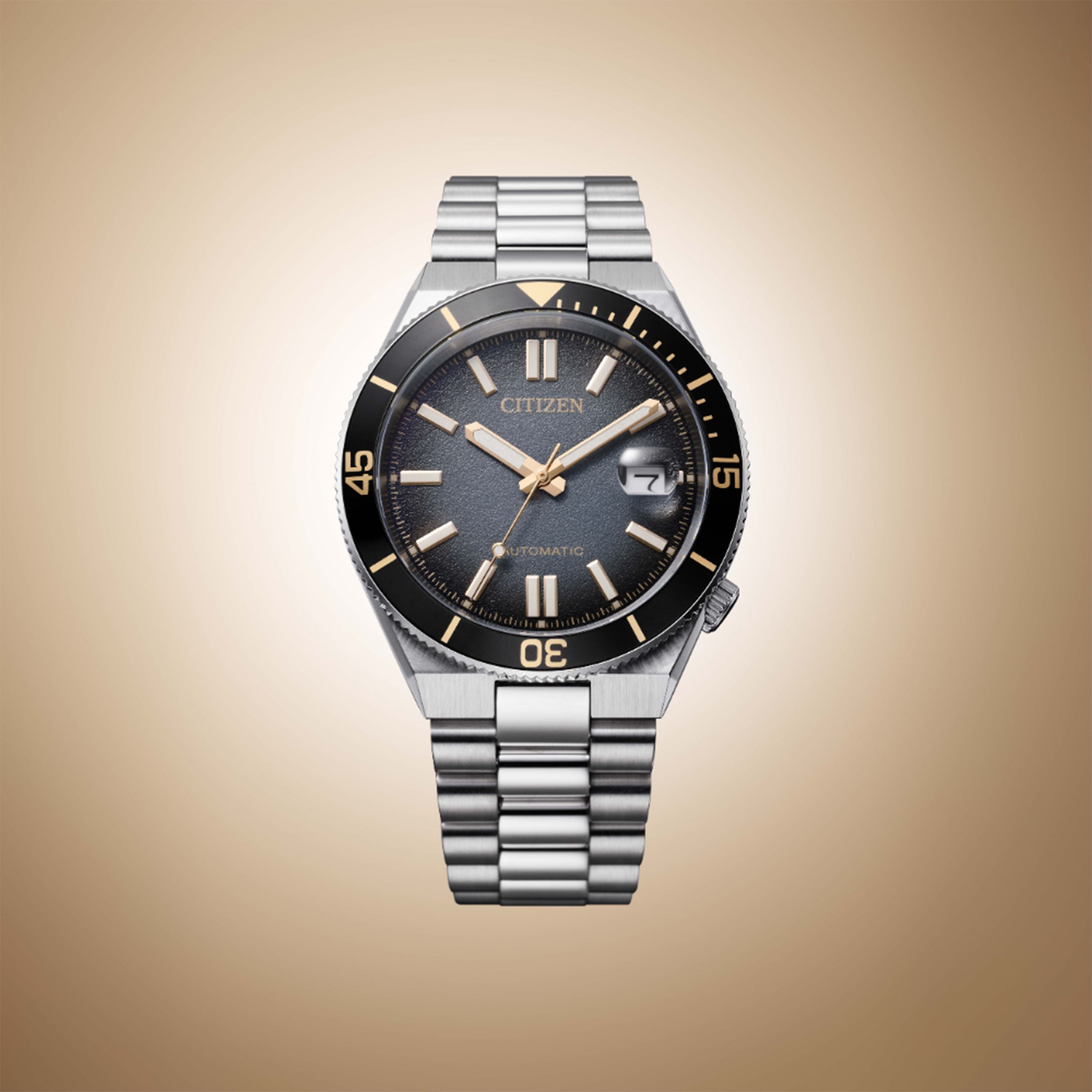 Đồng Hồ Citizen Automatic 40 mm Nam NJ0238-57E Màu Bạc