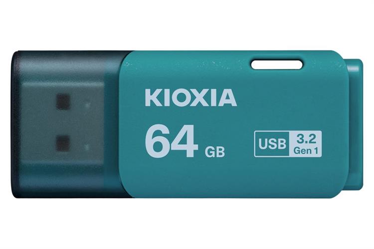 USB 3.2 64GB Kioxia U301 Gen 1 Màu Xanh ngọc