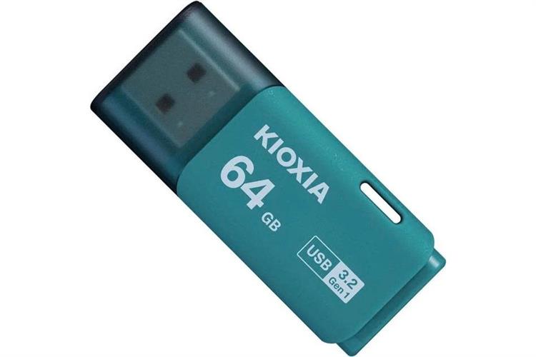 USB 3.2 64GB Kioxia U301 Gen 1 Màu Xanh ngọc