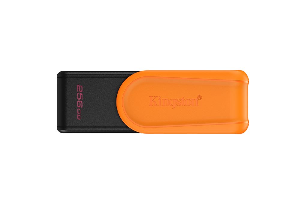 USB 3.2 256GB Kingston DataTraveler Exodia DTXS Màu Đen - Cam