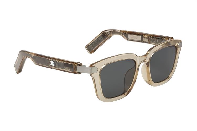 Mắt kính phát nhạc JBL Soundgear Frames Vàng hổ phách Màu Vàng