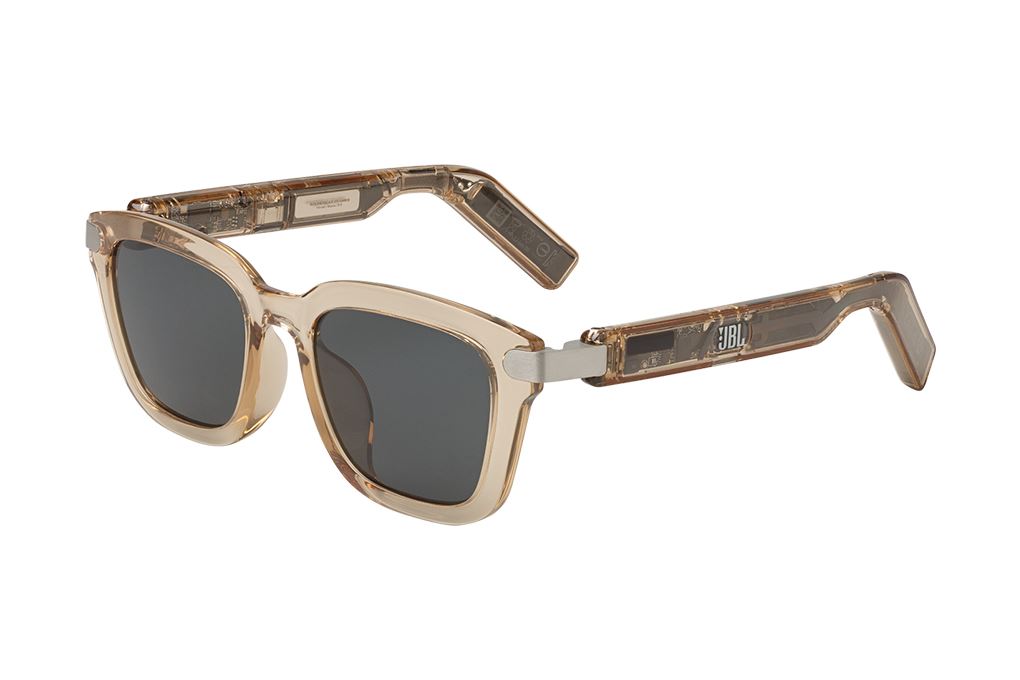 Mắt kính phát nhạc JBL Soundgear Frames Vàng hổ phách Màu Vàng
