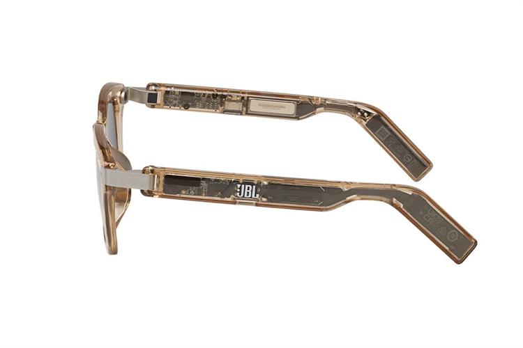 Mắt kính phát nhạc JBL Soundgear Frames Vàng hổ phách Màu Vàng