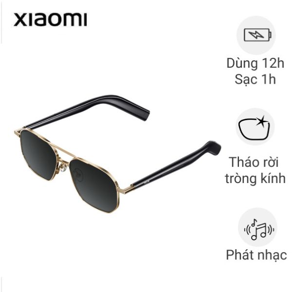 Kính phát nhạc Xiaomi Mijia Smart Audio Glasses Aviator (BHR08VYGL)