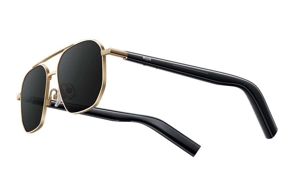 Mắt kính phát nhạc Xiaomi Mijia Smart Audio Glasses Aviator BHR08VYGL Màu Vàng đồng